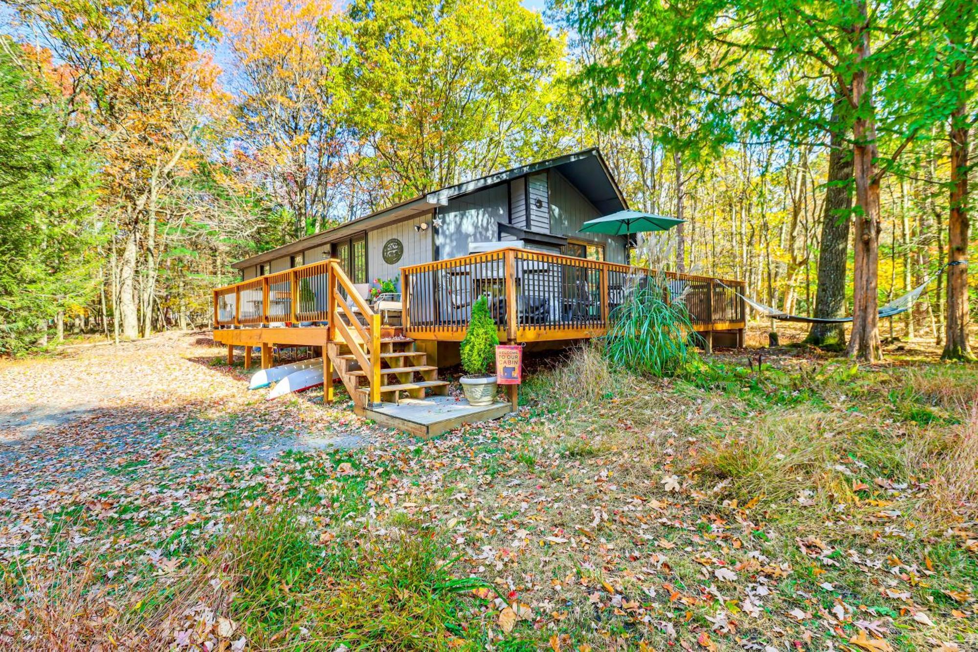 Quaint Jim Thorpe Cabin Retreat, Walk To Beach! Exterior photo